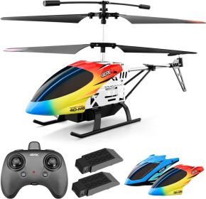 4DRC M5 RC Helicopter for Kids 3-12 and Beginners, Remote Control Helicopter with Altitude Hold, 2 Batteries with 30Mins Flight,Whole Alloy Toy