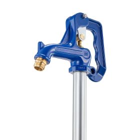 VEVOR Frost Proof Yard Hydrant, 3.22FT Freeze-Proof Outdoor Faucet with 12" Bury Depth, 3/4" NPT Pipe Connection & 3/4" NH Hose Coupling