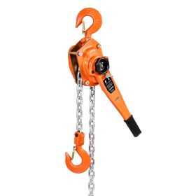 VEVOR Manual Lever Chain Hoist, 3T 6600LBS Capacity Heavy Duty Come Along, 10FT Lift G80 Alloy Steel Chain With Dual Pawl Mechanical Brake
