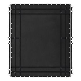 VEVOR Cargo Net, 120 in x 105 in, Heavy Duty Truck Cargo Net for Truck Bed, 4 Adjustable Straps with Carabiners and Rubber Coated Hooks, Durable