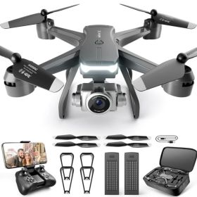 V14 Professional Drone 6K HD Dual Camera Wifi FPV Portable RC Quadcopter 2 BATTERY,Drones Suitable For Adults & Beginners.Logistics Is Randomly S (Option: 2BATTERIES)