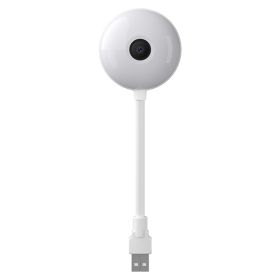 2K Video Lollipop Shape WiFi Baby Monitor Pet Cam Window Cam 1080p Audio Wifi AI Smart Camera (Option: 1pc-White)